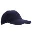 Casquette de baseball buffalo unisexe bleu marine SOLS