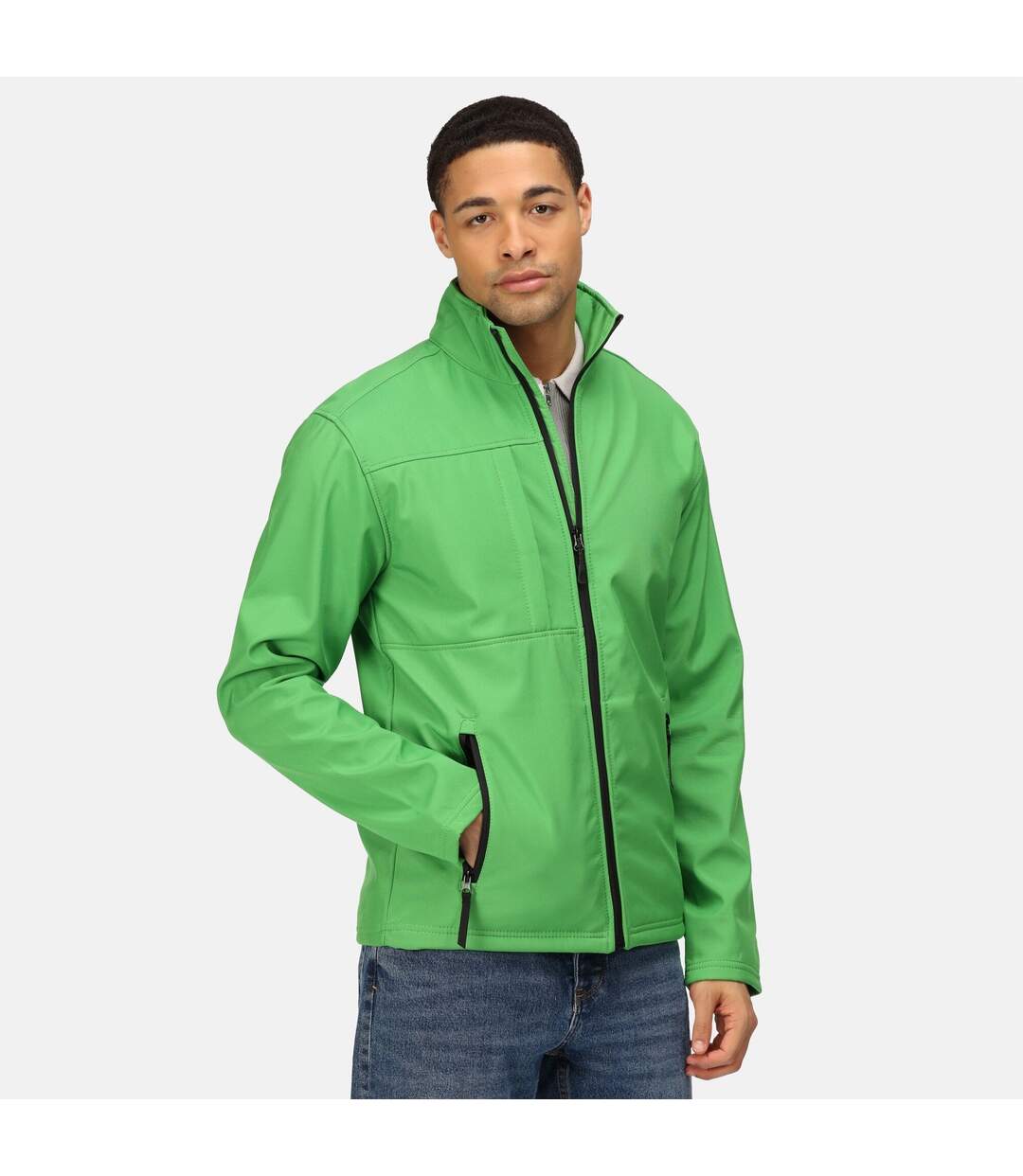 Regatta Professional Mens Octagon II Waterproof Softshell Jacket (Extreme Green)