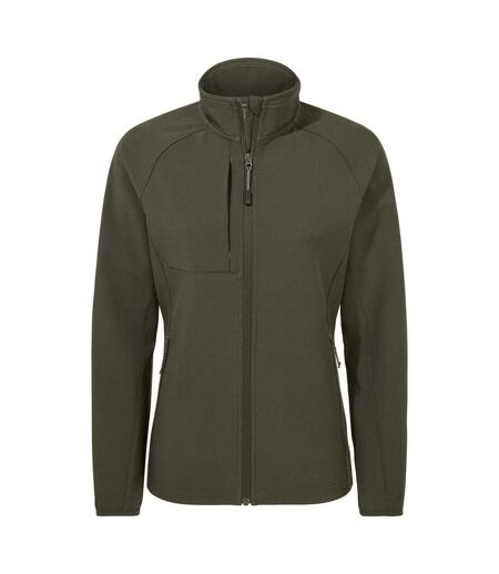 Veste softshell expert basecamp femme vert kaki Craghoppers