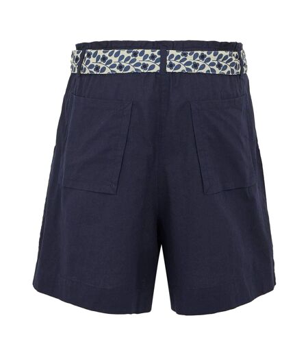 Womens/ladies Orla Kiely Summer Ii Shorts Navy Regatta