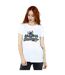 Disney Womens/Ladies Lilo And Stitch Aloha Christmas Cotton Boyfriend T-Shirt (Blanc) - UTBI29647-2