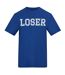 T-shirt Loser Homme Bleu AWD-1