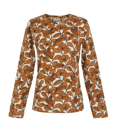 T-shirt orla kiely femme marron Regatta