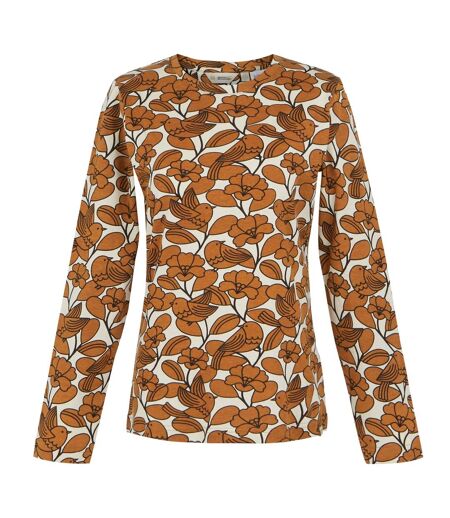 T-shirt orla kiely femme marron Regatta