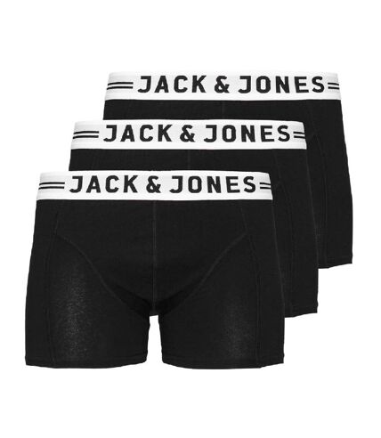 x3 Boxers Noirs Homme Jack & Jones Sense