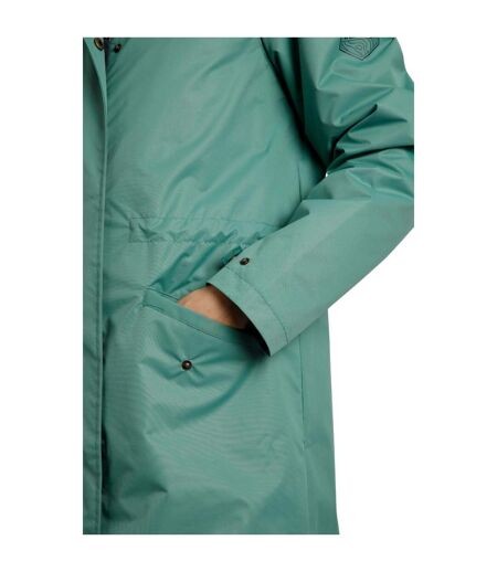 Womens/ladies delara shower resistant jacket dark jade Weird Fish