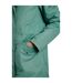 Womens/ladies delara shower resistant jacket dark jade Weird Fish-3