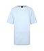 T-shirt Motif/style Logo Tonal Hbb Thompson Homme Bleu Boss-2