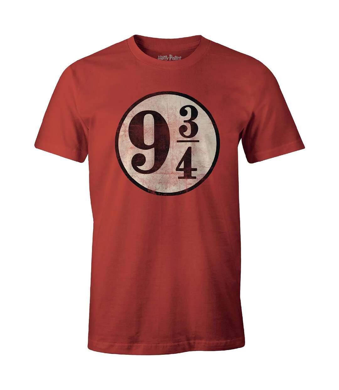 T-shirt Platform 3/4 Homme Rouge Harry Potter-2