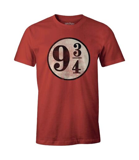 T-shirt Platform 3/4 Homme Rouge Harry Potter