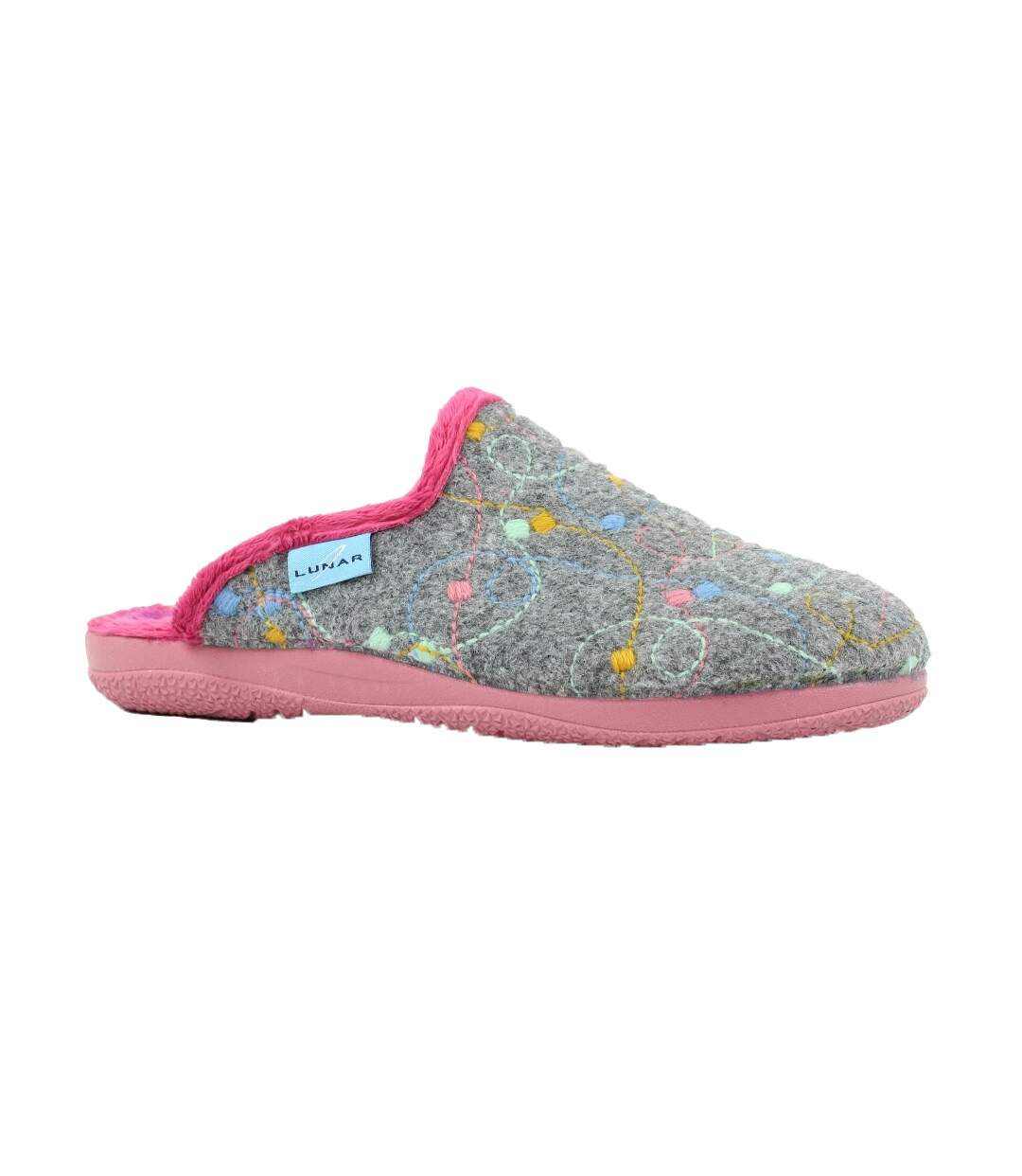 Chaussons Mules Impulse Femme Gris Lunar-1
