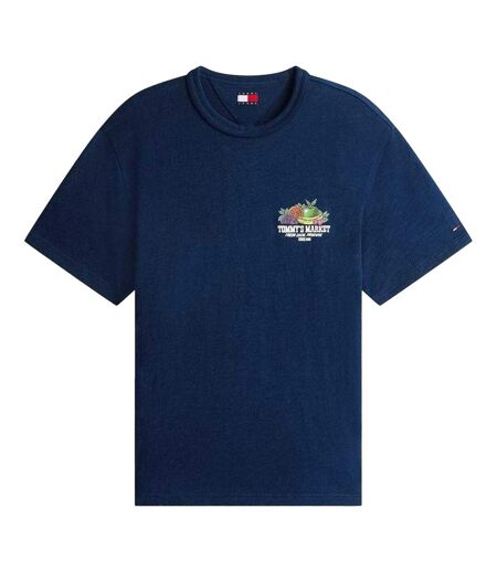 T-shirt Motif/style Fruit Homme Bleu Marine Foncé Tommy Jeans