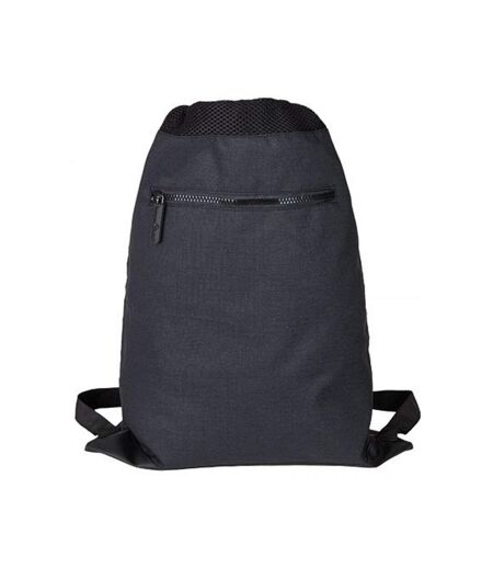 Sac À Cordon Montreal 43 Cm X 34 Cm Noir Chiné Bags2Go