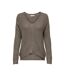 Pull Marron femme Jacqueline de Yong MEGAN - L