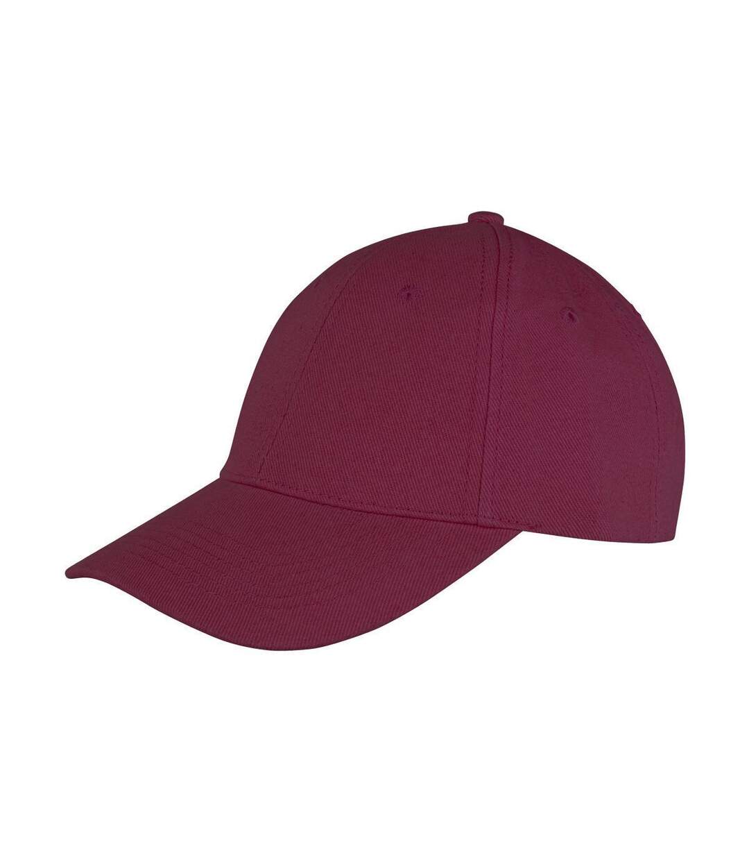 Casquette à profil bas adulte - RC081X - rouge bourgogne-1