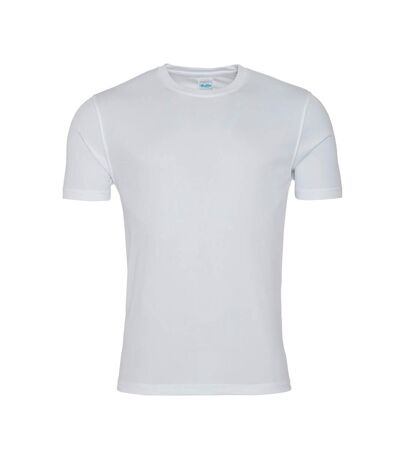 AWDis Just Cool Mens Smooth Short Sleeve T-Shirt (Arctic White)