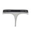 Womens/ladies Organic Cotton Thong Grey Heather Heather Calvin Klein-3