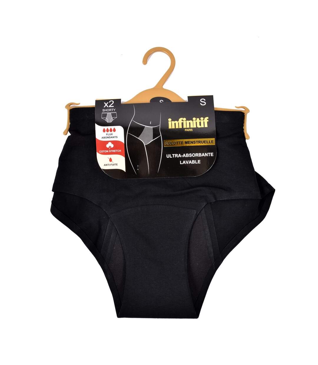 Culotte Menstruelle INFINITIF - Pack de 2-4