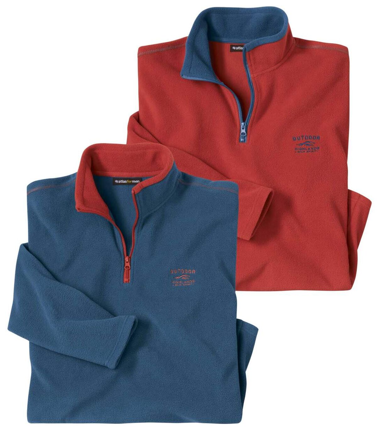 Set van 2 microfleece sweaters  Atlas For Men