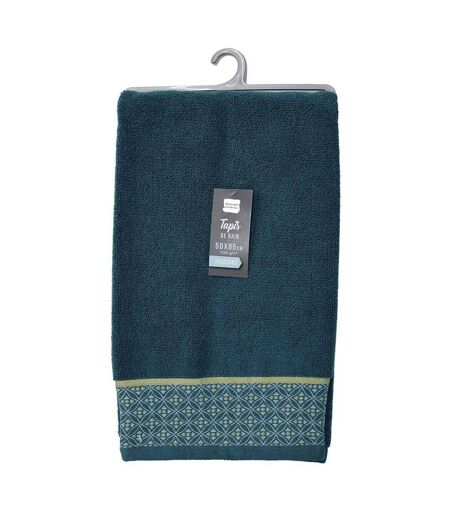 Tapis de Bain Jacquard Belina 50x85cm Bleu