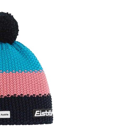 Bonnet Motif/style Étoile Noir Bleu Rose Eisbar