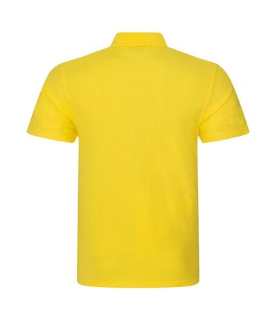 Polo manches courtes hommes jaune Pro RTX