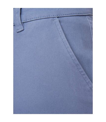 Crosshatch Mens Sinwood Chino Shorts (Pale Blue) - UTBG462