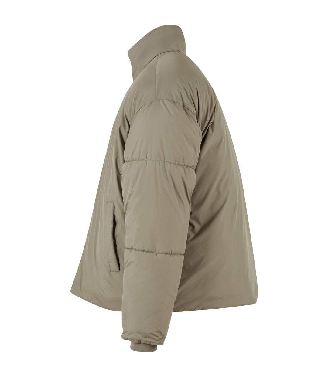 Doudoune homme olive pâle Build Your Brand-3