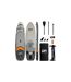 Paddle Gonflable Avec Accessoires Polynésie 320cm Gris-1