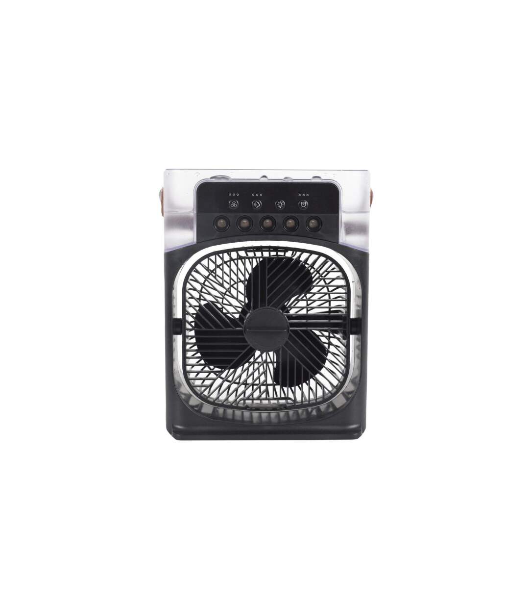 Ventilateur Brumisateur Led Retro 30cm Noir-2