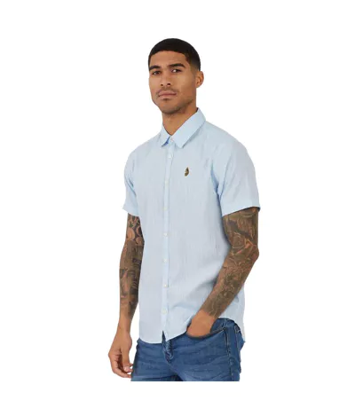 Chemise Yoko Homme Bleu Luke 1977