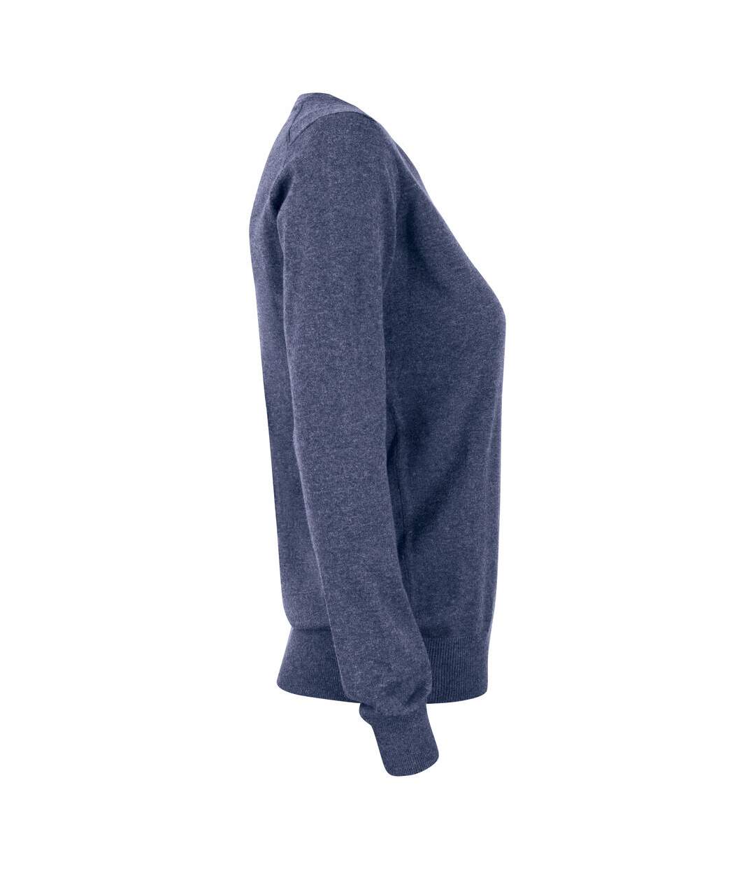 Sweat Oakville Femme Bleu Marine Chiné Cutter & Buck-4