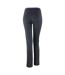 Spiro Womens/Ladies Fitness Trousers/Bottoms/Pants (Black/Lavender)