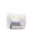 Casquette blanche mixte lacoste twill big croch - taille unique-3