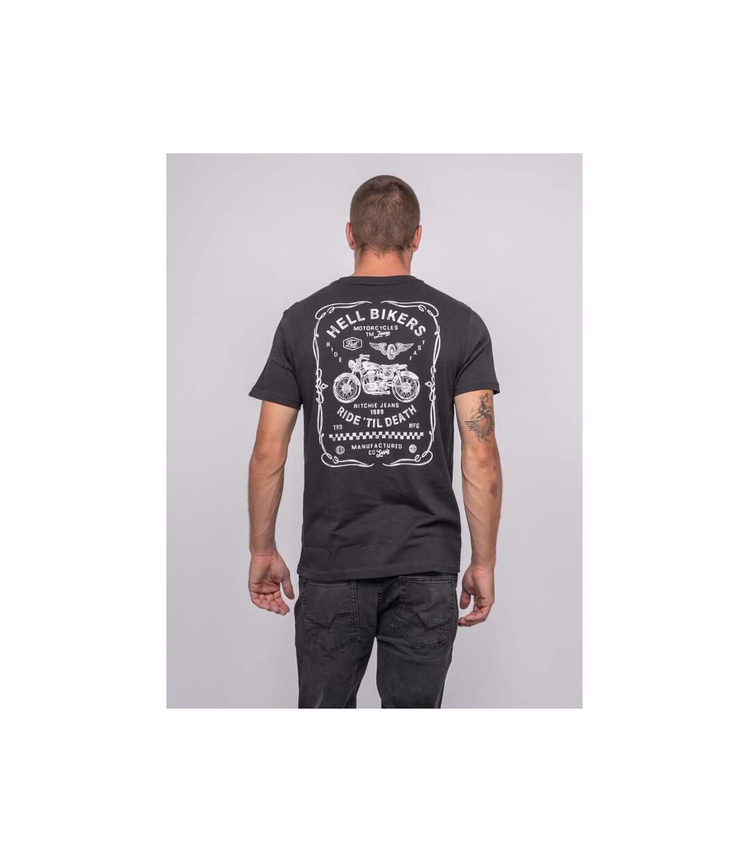 T-shirt manches courtes imprimé JOPATRIOT-2