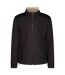 Regatta Mens Faversham Full Zip Fleece Jacket (Black) - UTRG7401