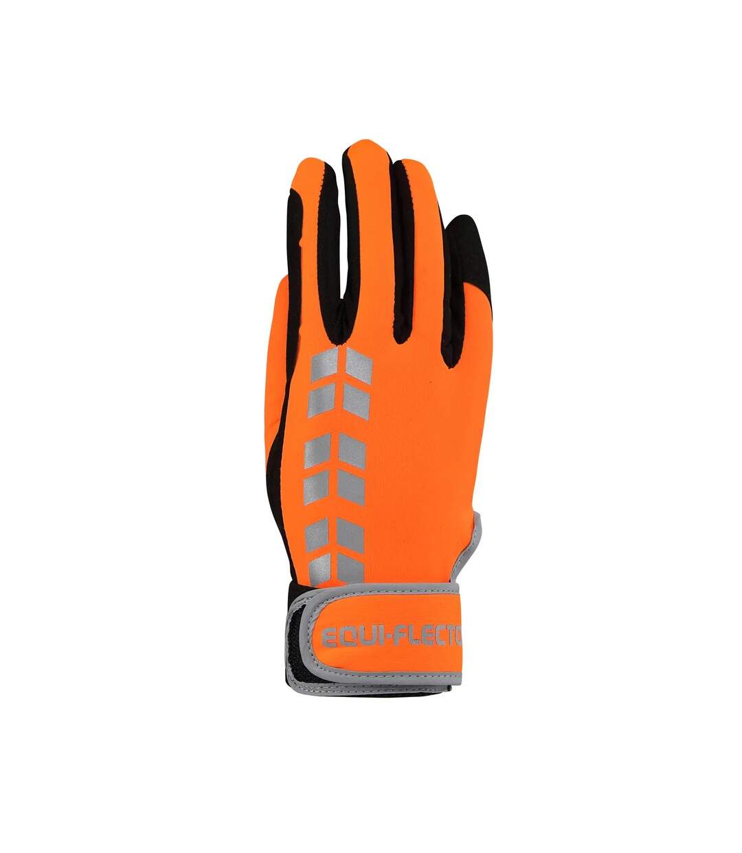 Gants d´équitation orange Equi-Flector-1