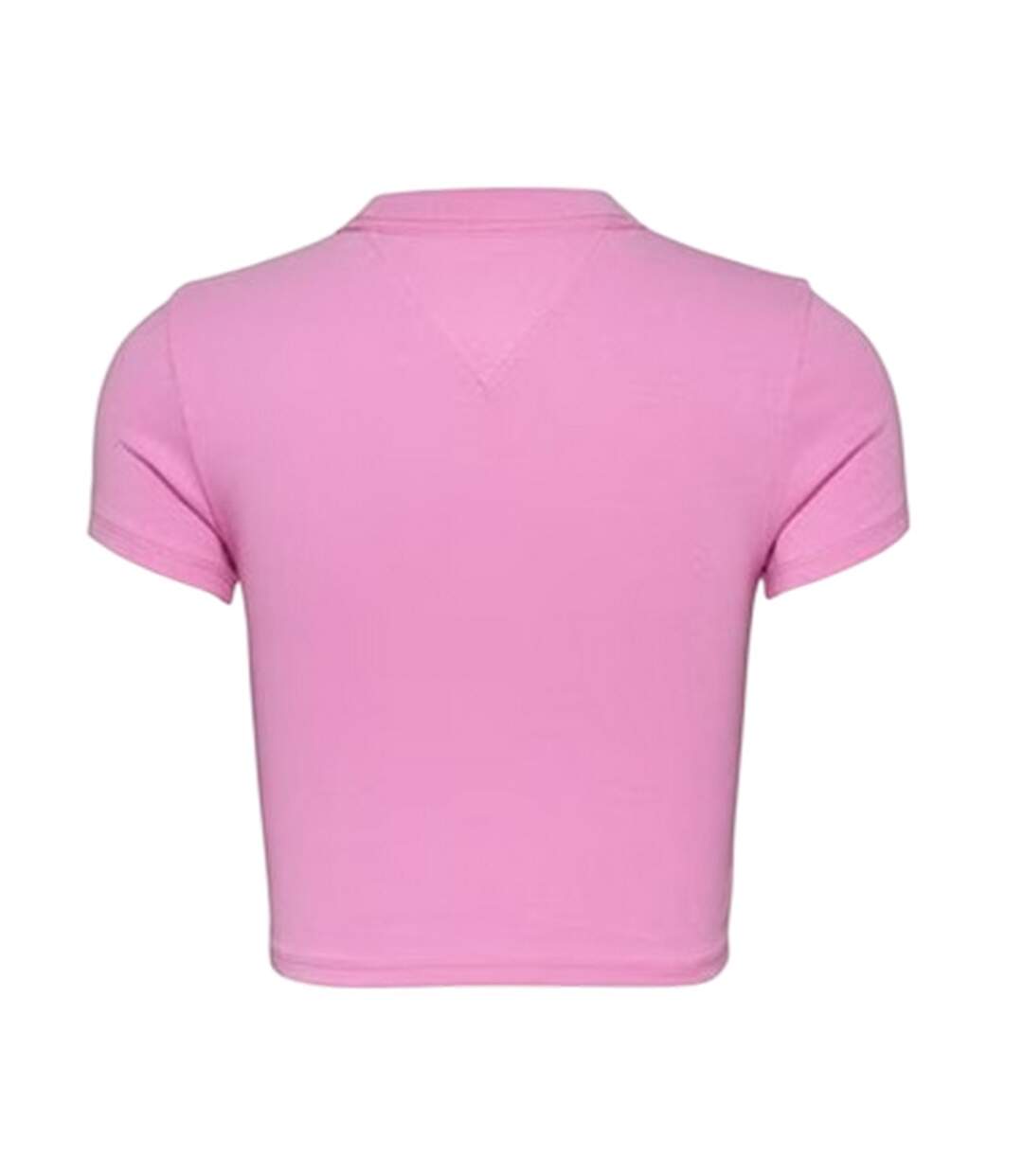 T-shirt Court Motif/style Logo Brodé Femme Rose Vif Tommy Jeans-2