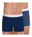 Lot de 2 boxers homme Tailor Coton bio Eminence-2