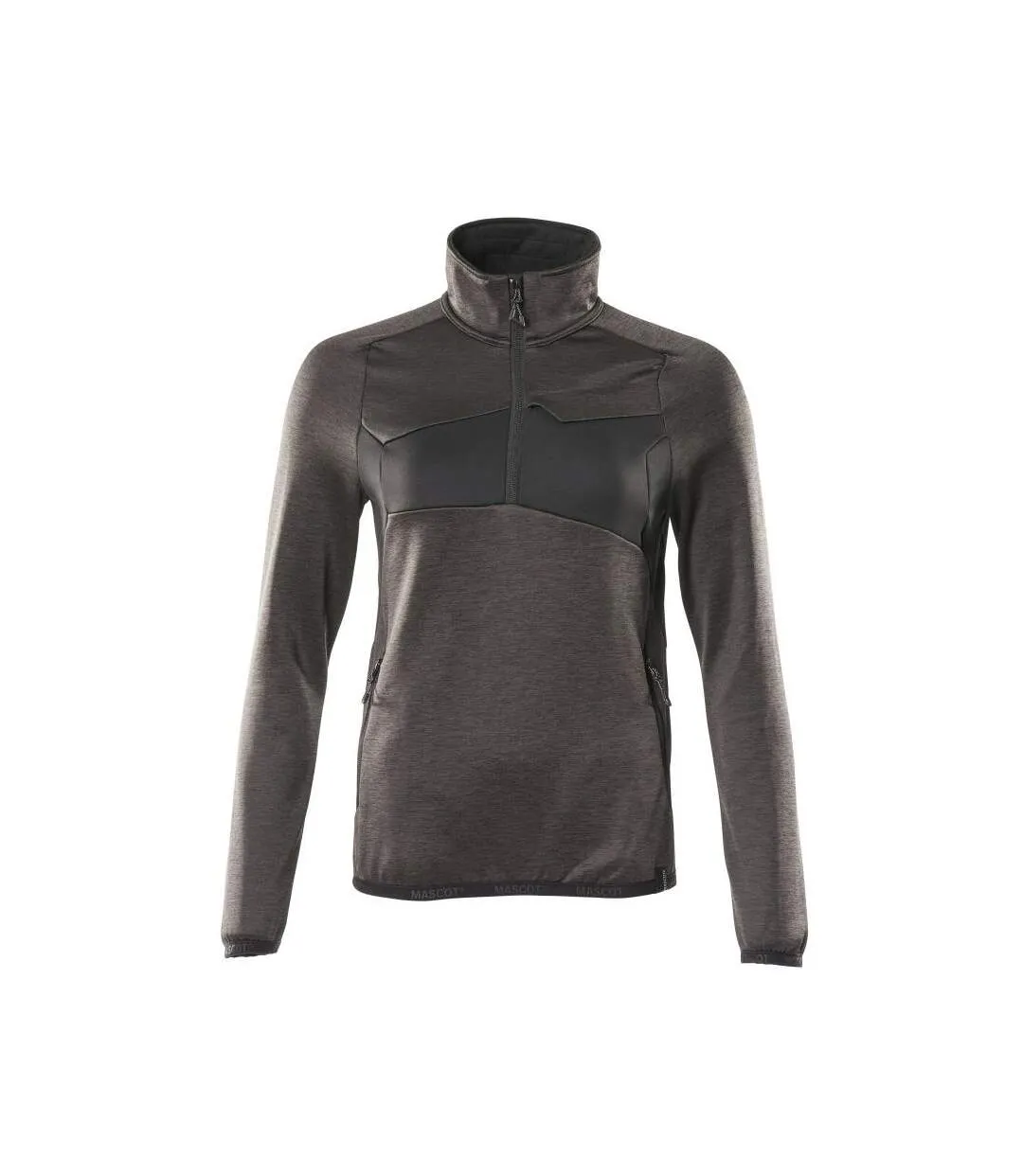 Pull Motif/style Uni Accelerate Femme Anthracite Foncé Noir Mascot-1