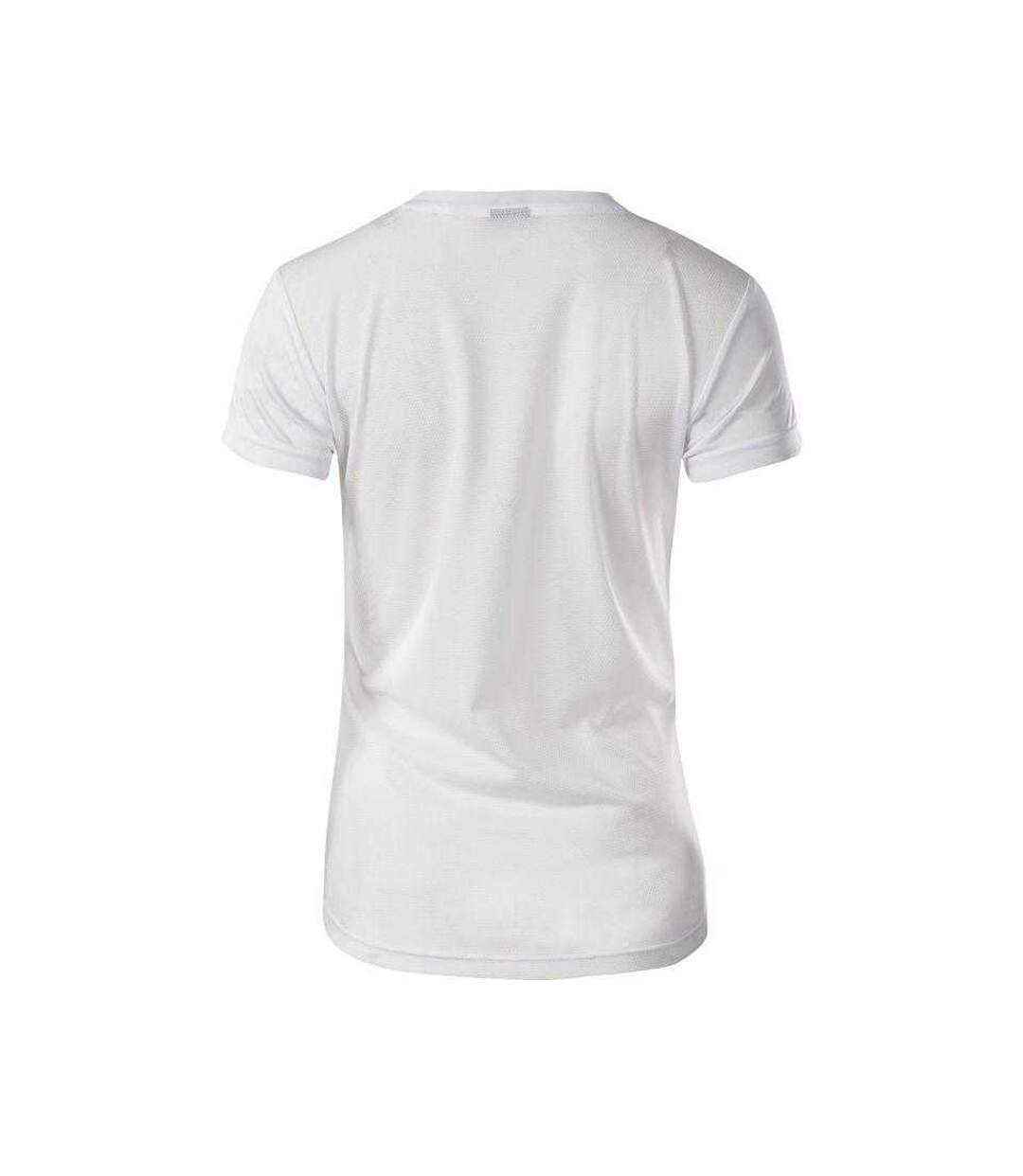 Womens/ladies Bisic T-shirt White Martes-2