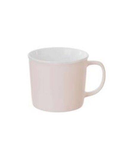 Lot de 6 Mugs en Porcelaine Nature 38cl Rose