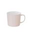 Lot de 6 Mugs en Porcelaine Nature 38cl Rose