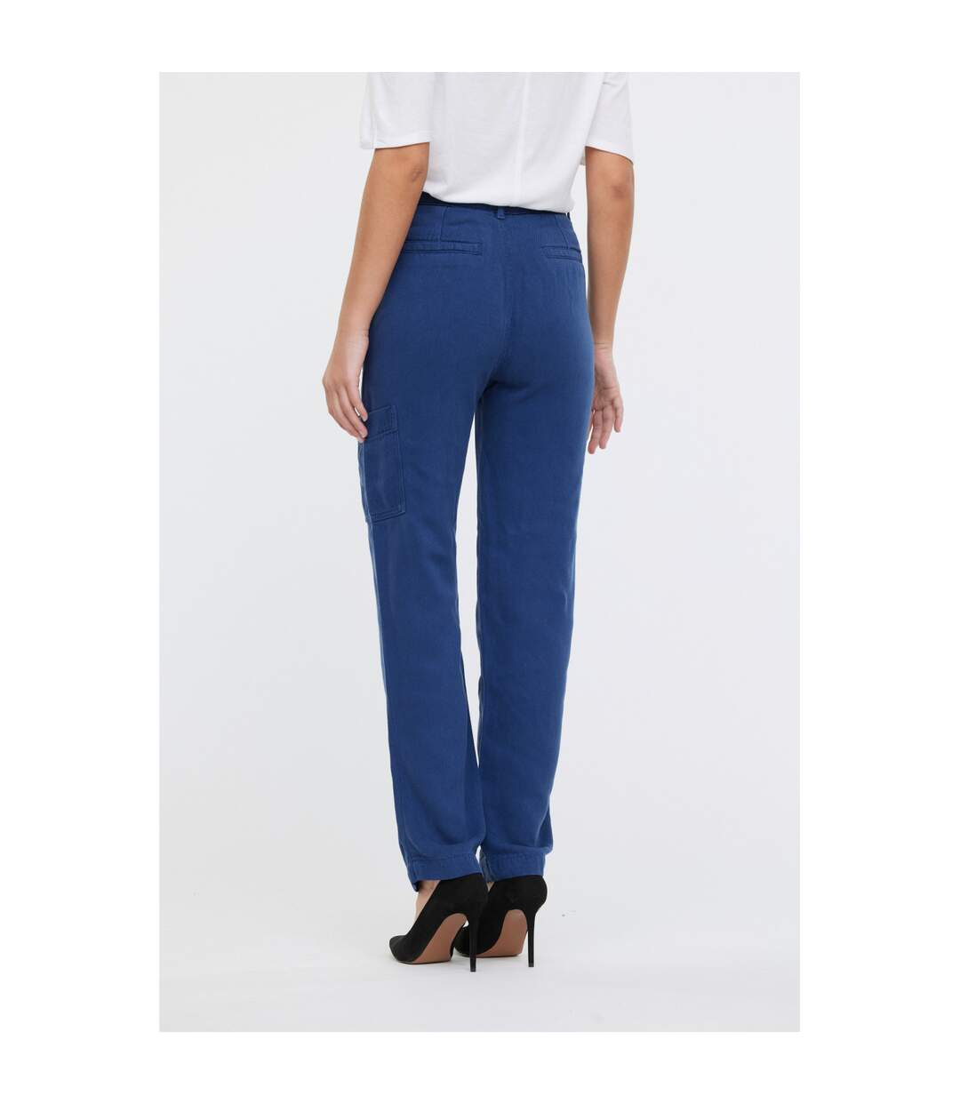 Pantalon lyocell loose GIXIE