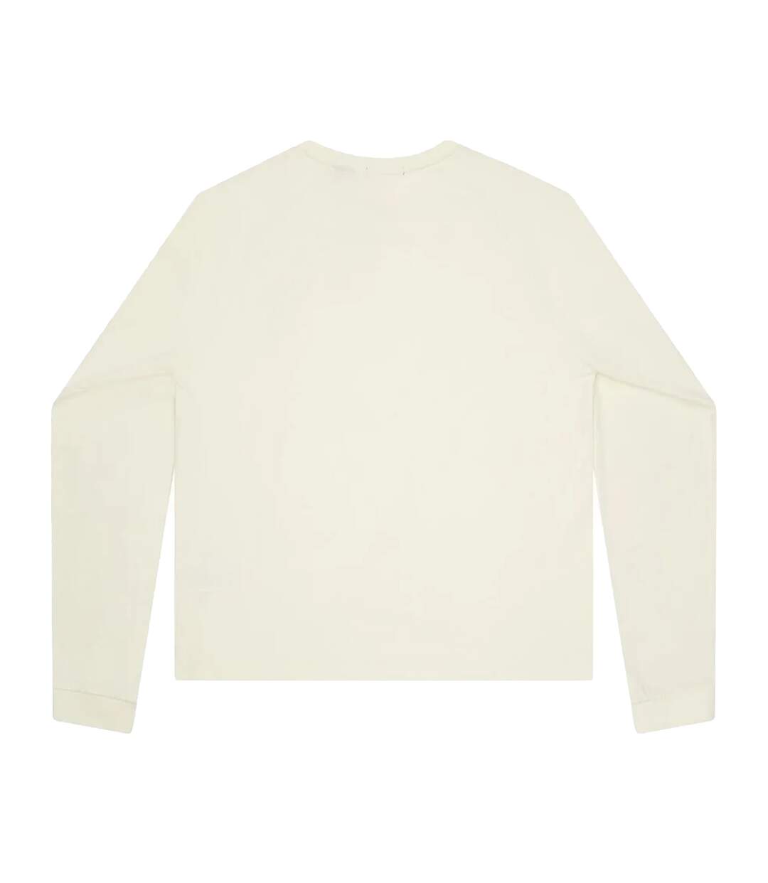 Mens Logo Raglan Long-sleeved T-shirt White No Fear-2