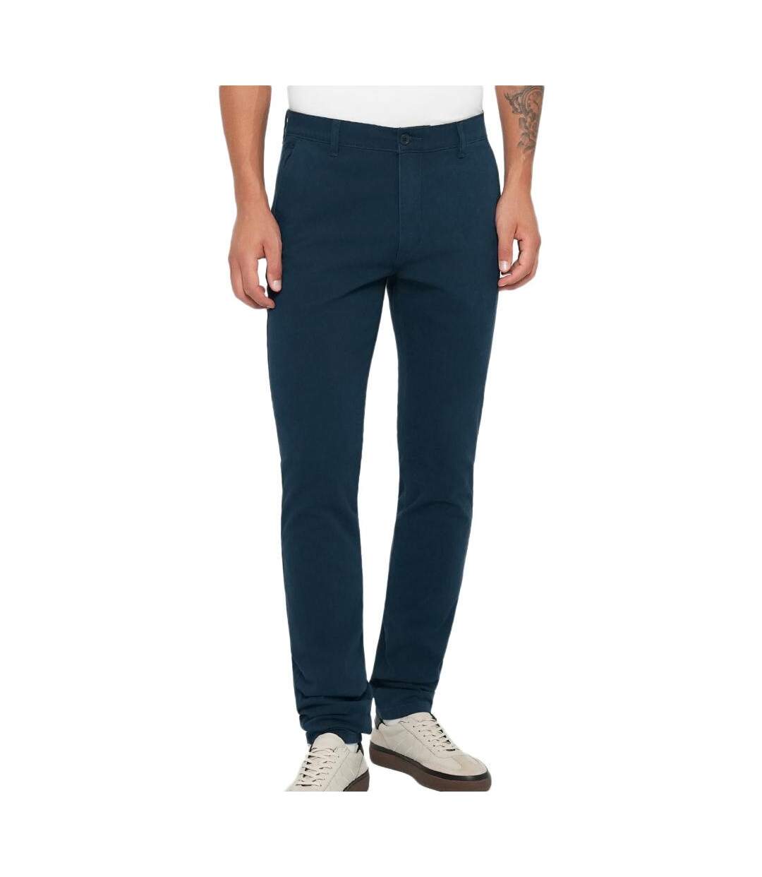Pantalon chino marine homme dockers ultimate-1