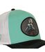 Casquette trucker premium avec filet et patch Mario Kart Luigi Capslab-3