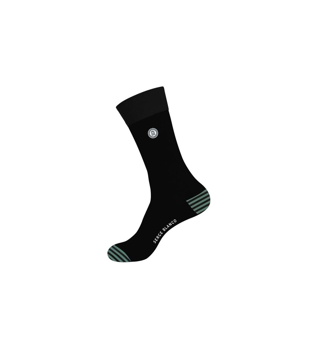 Lot de 6 paires de chaussettes de ville homme unies modèle D Serge Blanco-3