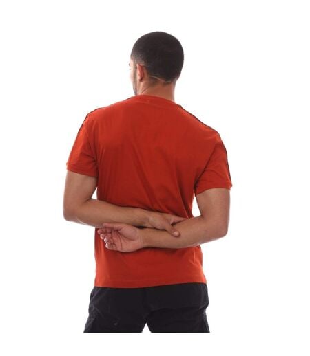 T-shirt Style Logo Ea7 Homme Orange Emporio Armani