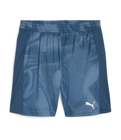 Short de running bleu homme puma run favorites velocity aop 7 - l